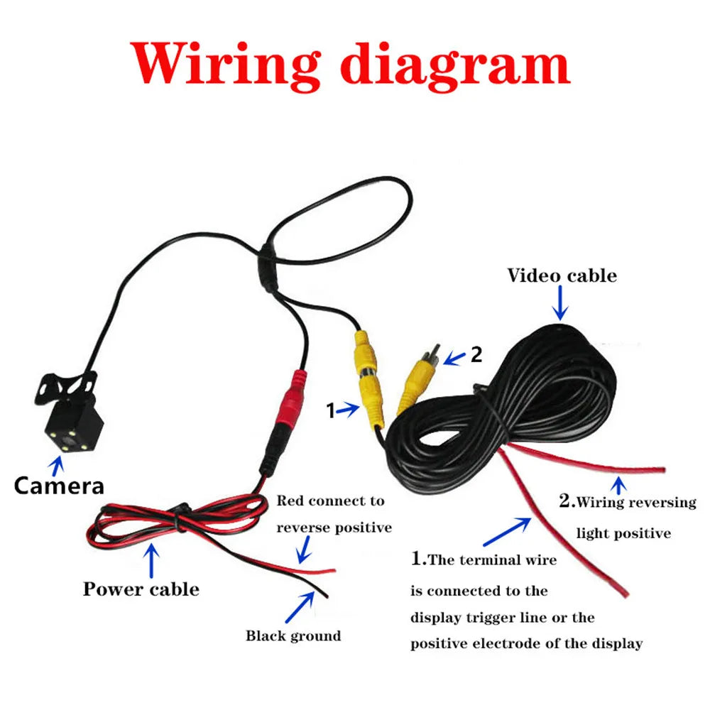 Universal Rear View Camera W/ Wide Range of View