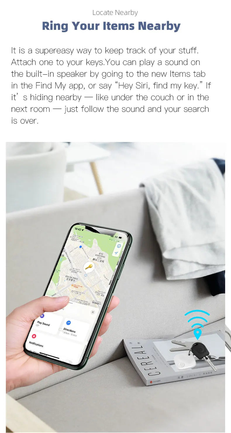 Smart Airtag GPS Positioning Anti-Lost Device