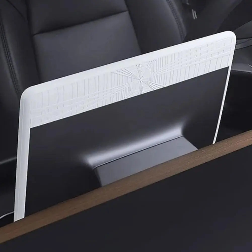 For Tesla Model 3 Y Highland Screen Protector Silicone Frame Display Edge Body Cover For Tesla Central Control Accessories