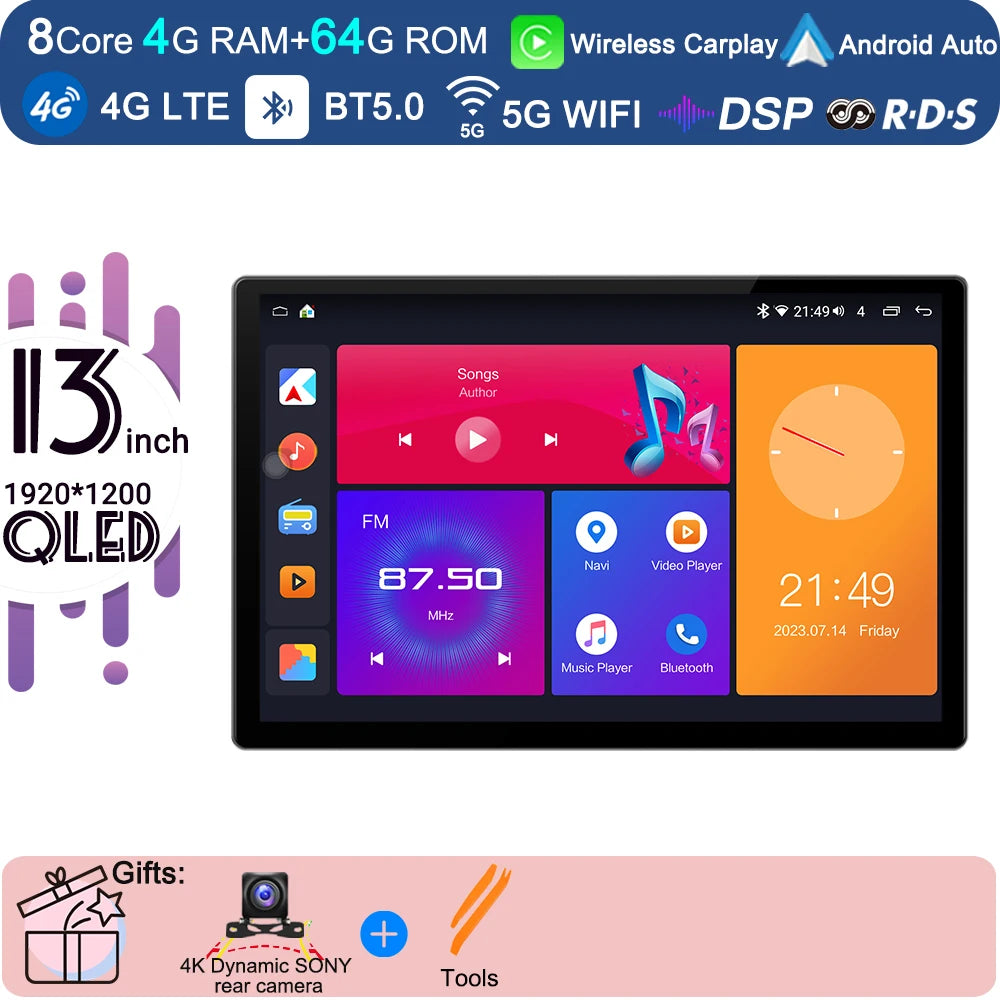 13.1 inch Media Player