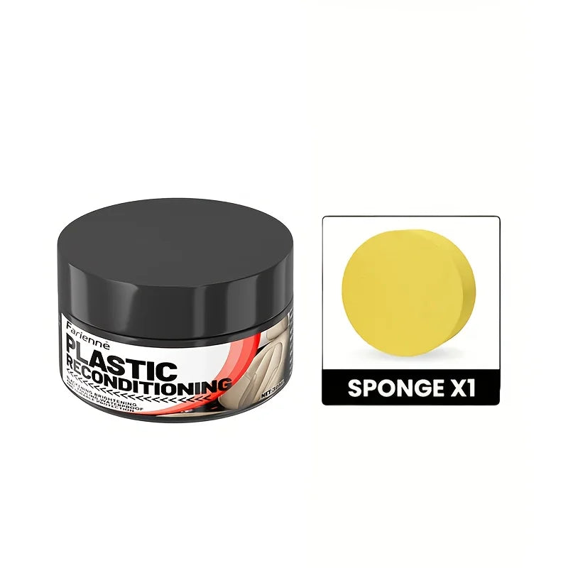 Car Interior Care Kit - Restorer, Scratch Repair, Anti-Aging Polish, Tire Shine, Seat Conditioner - Multi-Functional Maintenance