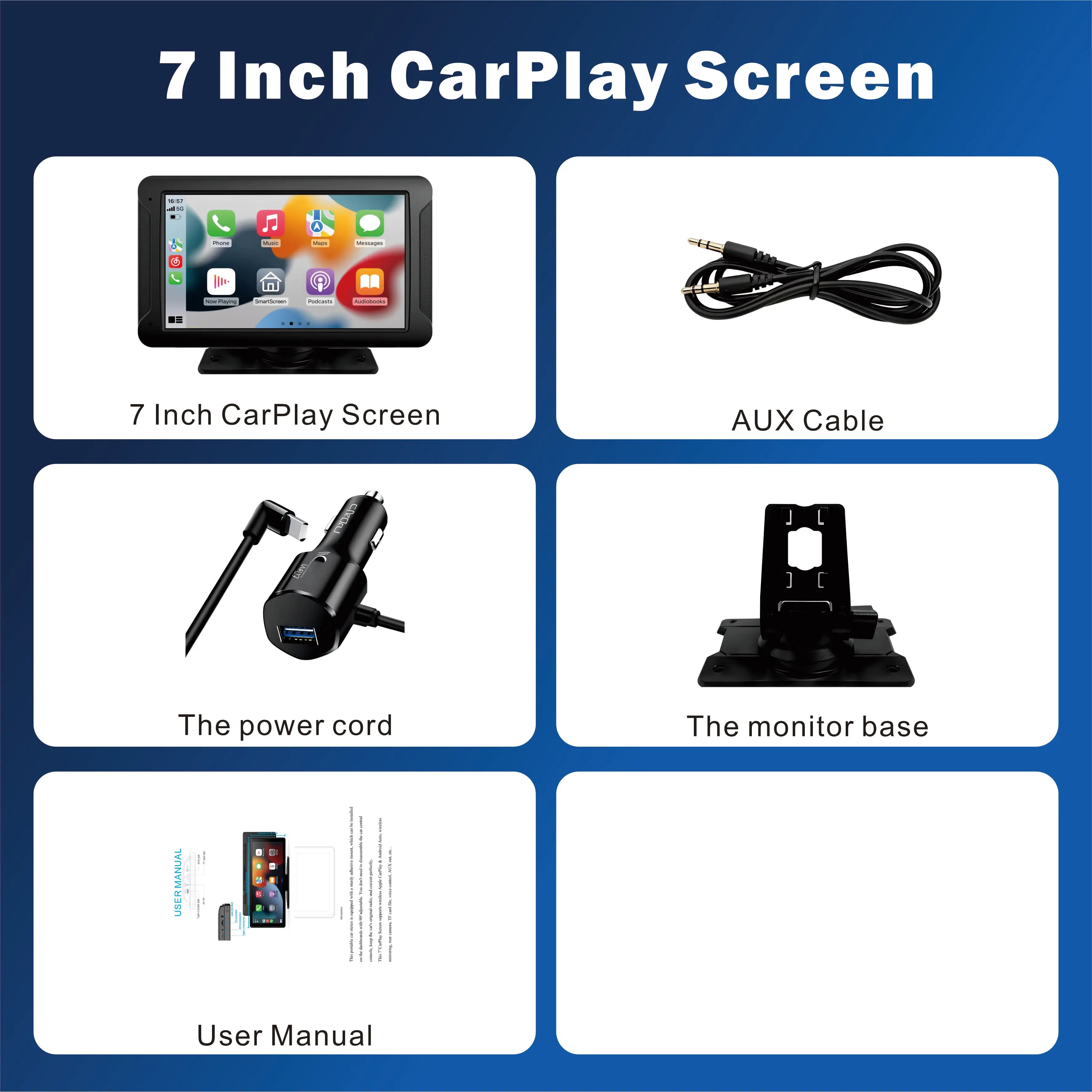 "10.26'' Wireless Car Touchscreen
