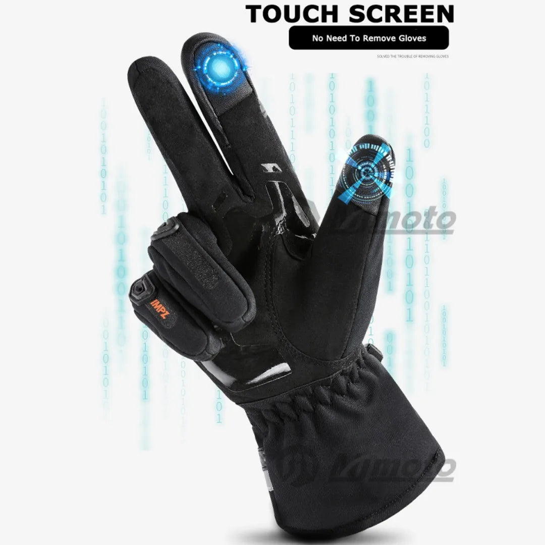 Warm, Windproof, and Waterproof Motorcycle Gloves
