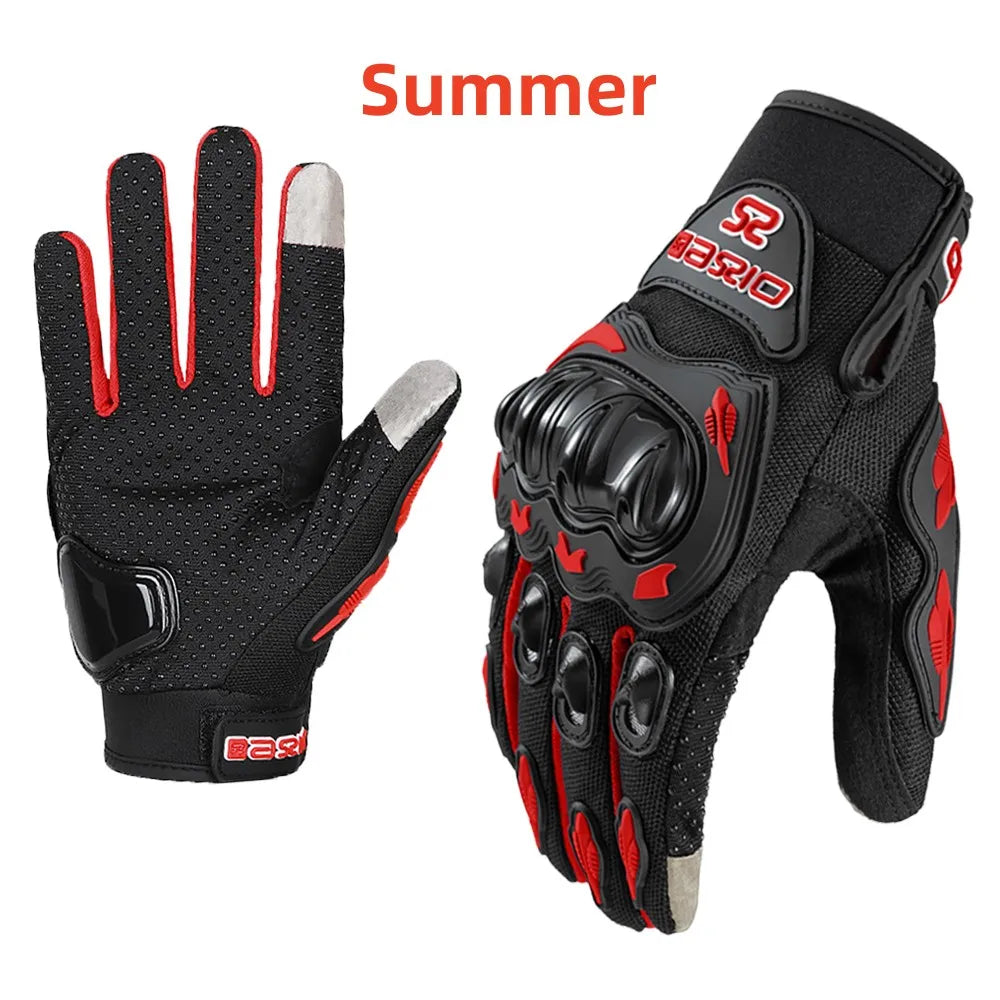 Suomy Winter Motorcycle Gloves Windproof Waterproof Guantes Moto Men Motorbike Riding Gloves Touch Screen Moto Motocross Gloves