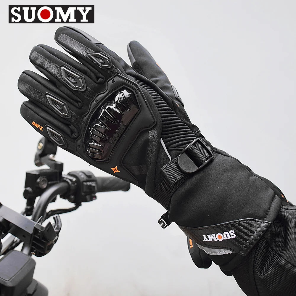 Warm, Windproof, and Waterproof Motorcycle Gloves