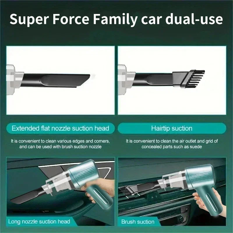 Portable Wireless Car Vacuum