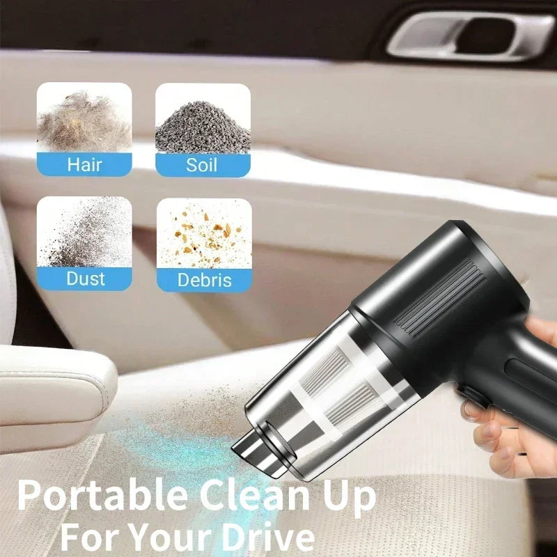 Portable Wireless Car Vacuum