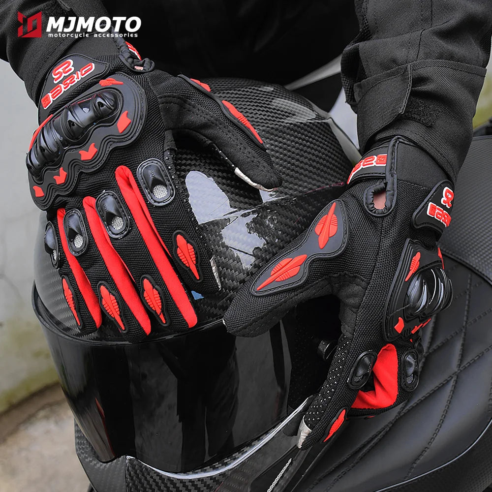 Warm, Windproof, and Waterproof Motorcycle Gloves