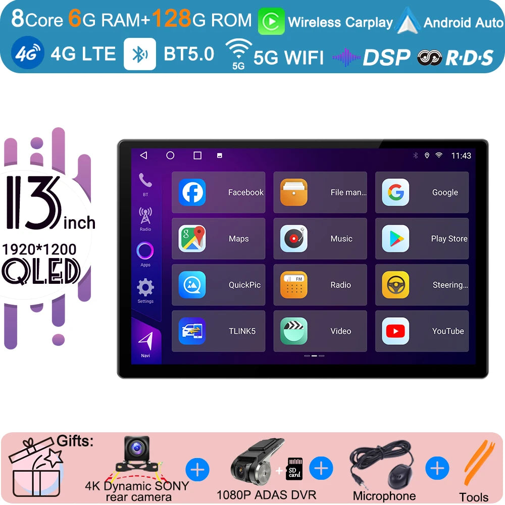 13.1 inch Media Player