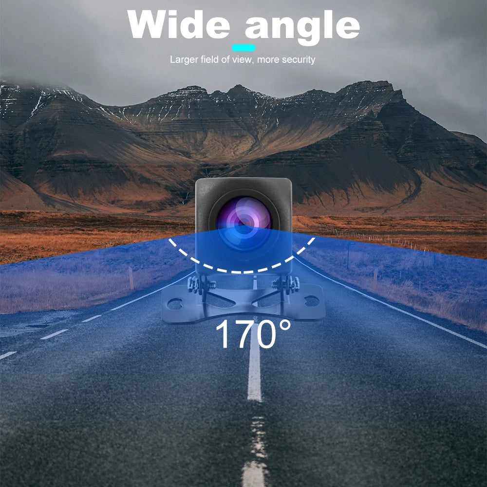 AMPrime AHD Car Rear View Camera HD Reverse Parking Video Monitor Waterproof Backup Night Vision Lens 6M Cable For Car Radio Mp5