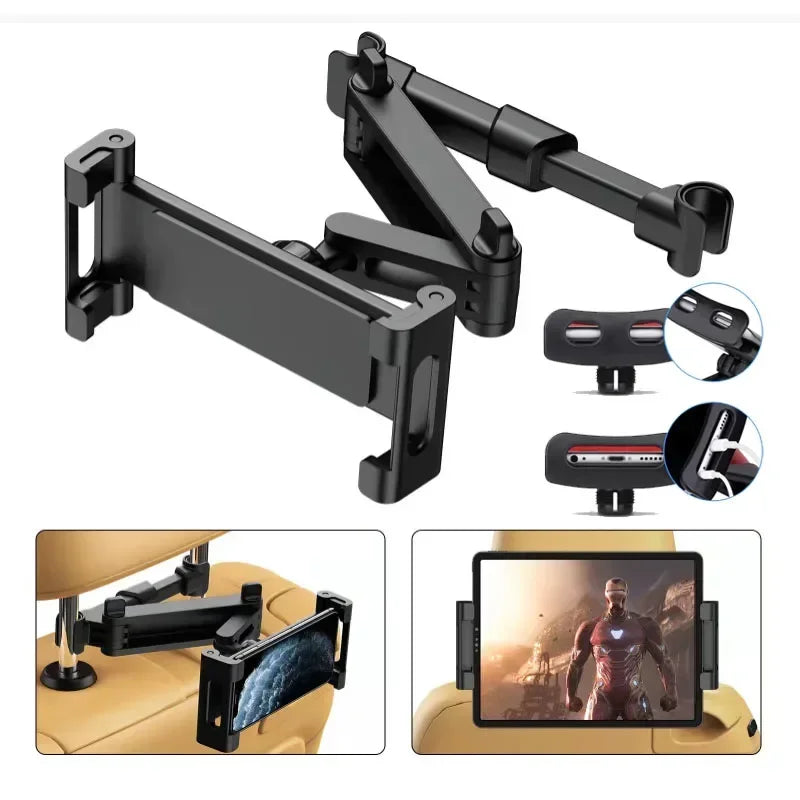 Rear Car Pillow Phone Holder