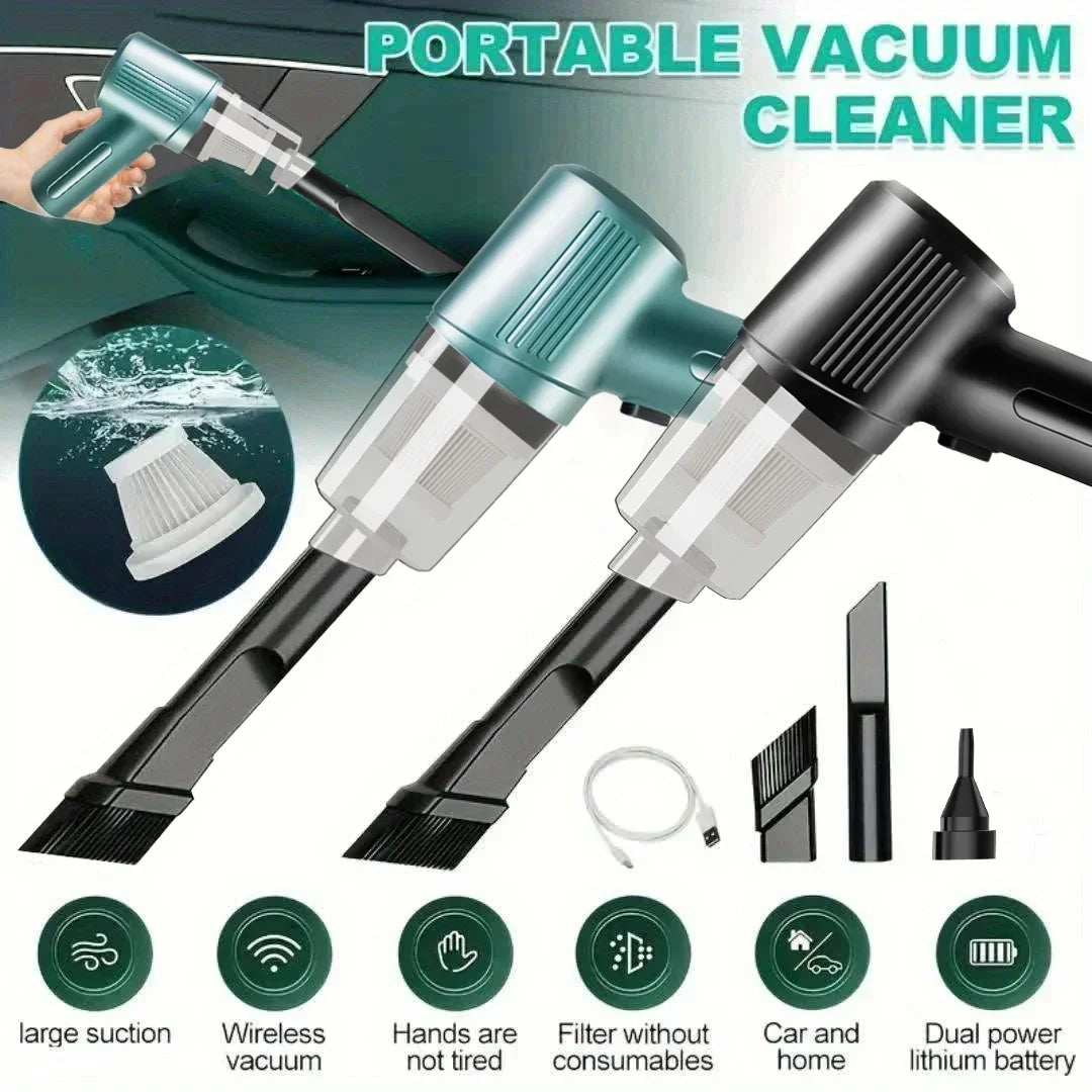 Portable Wireless Car Vacuum