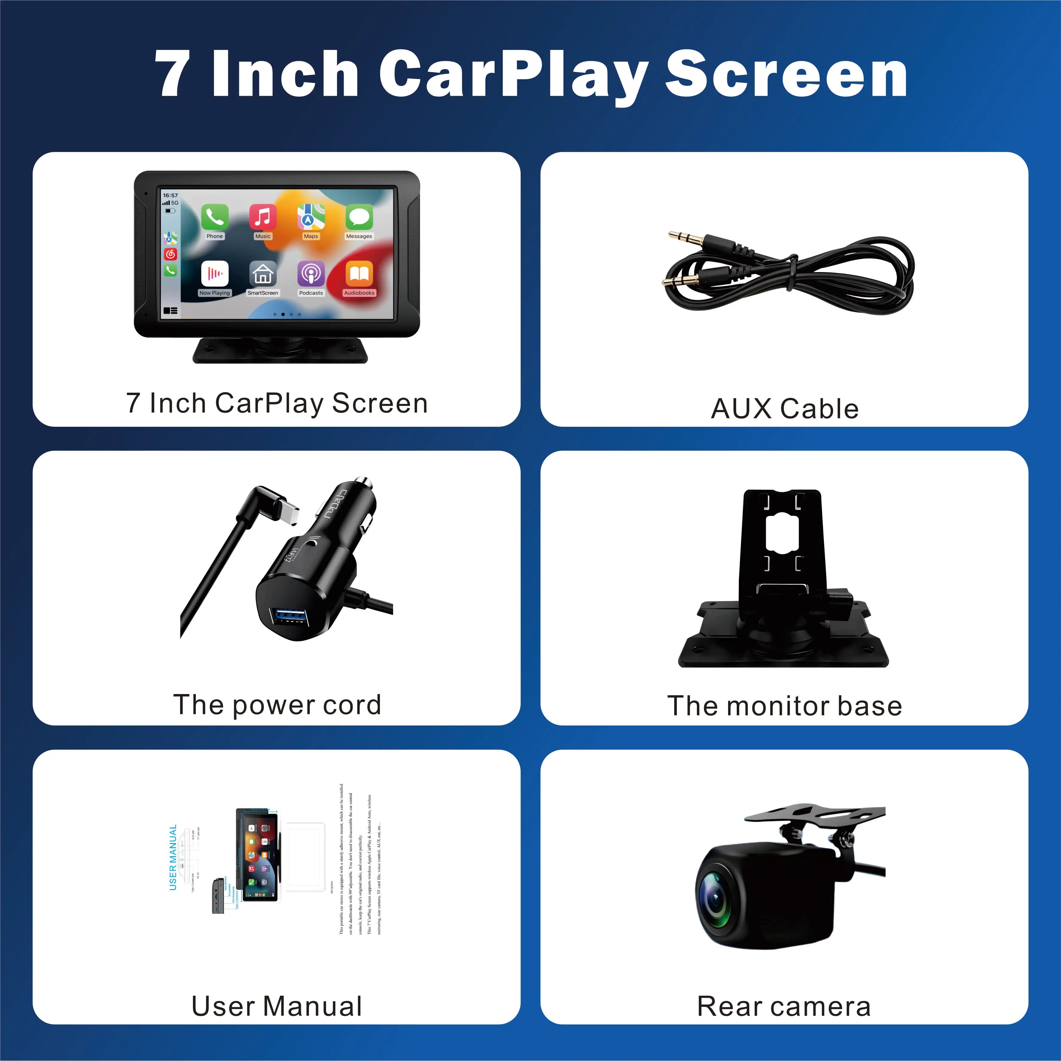 "10.26'' Wireless Car Touchscreen