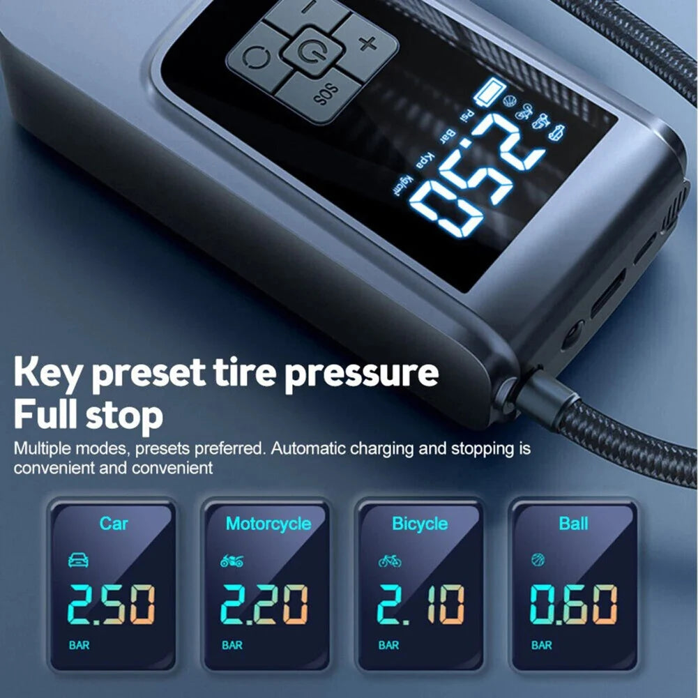 Smart Air Compressor LED Light 7.4/12V