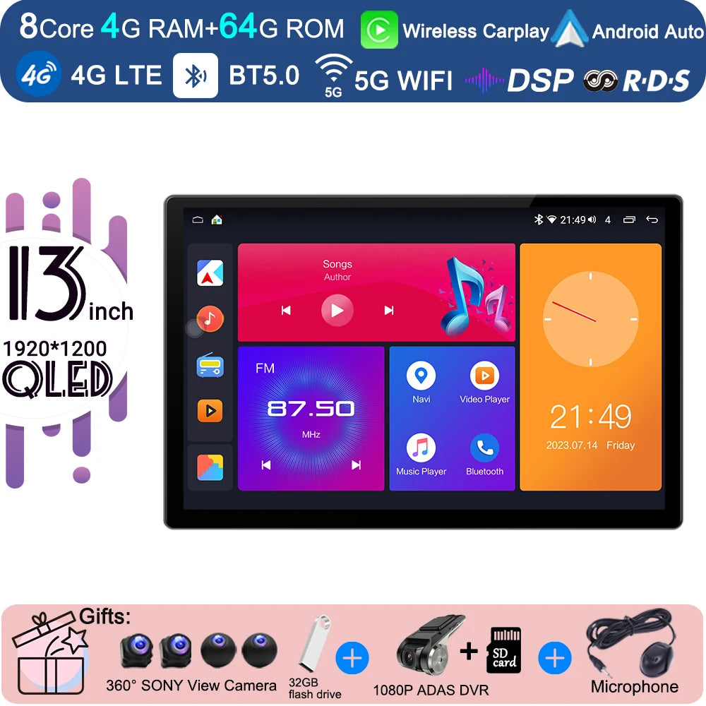 13.1 inch Media Player