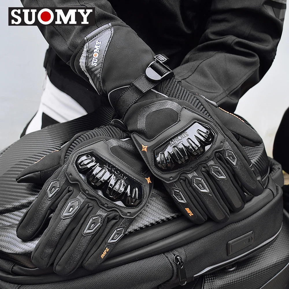 Warm, Windproof, and Waterproof Motorcycle Gloves