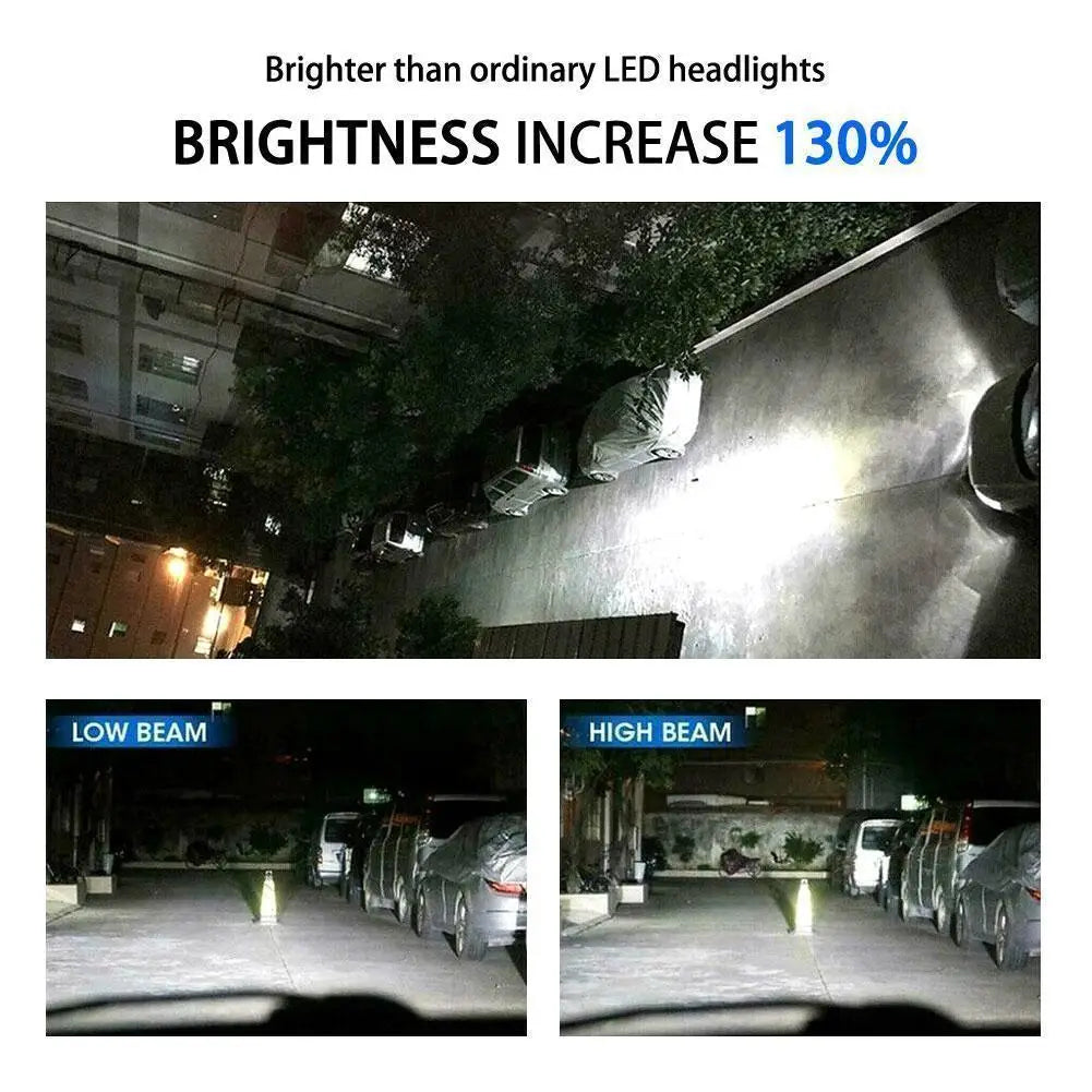 H1/H4/H7/H11 Led Headlight Bulb Kit Car Fog Light Bulbs 12V 24W High Power Auto Fog Lamp 6000K Headlamp Super Bright Bulbs