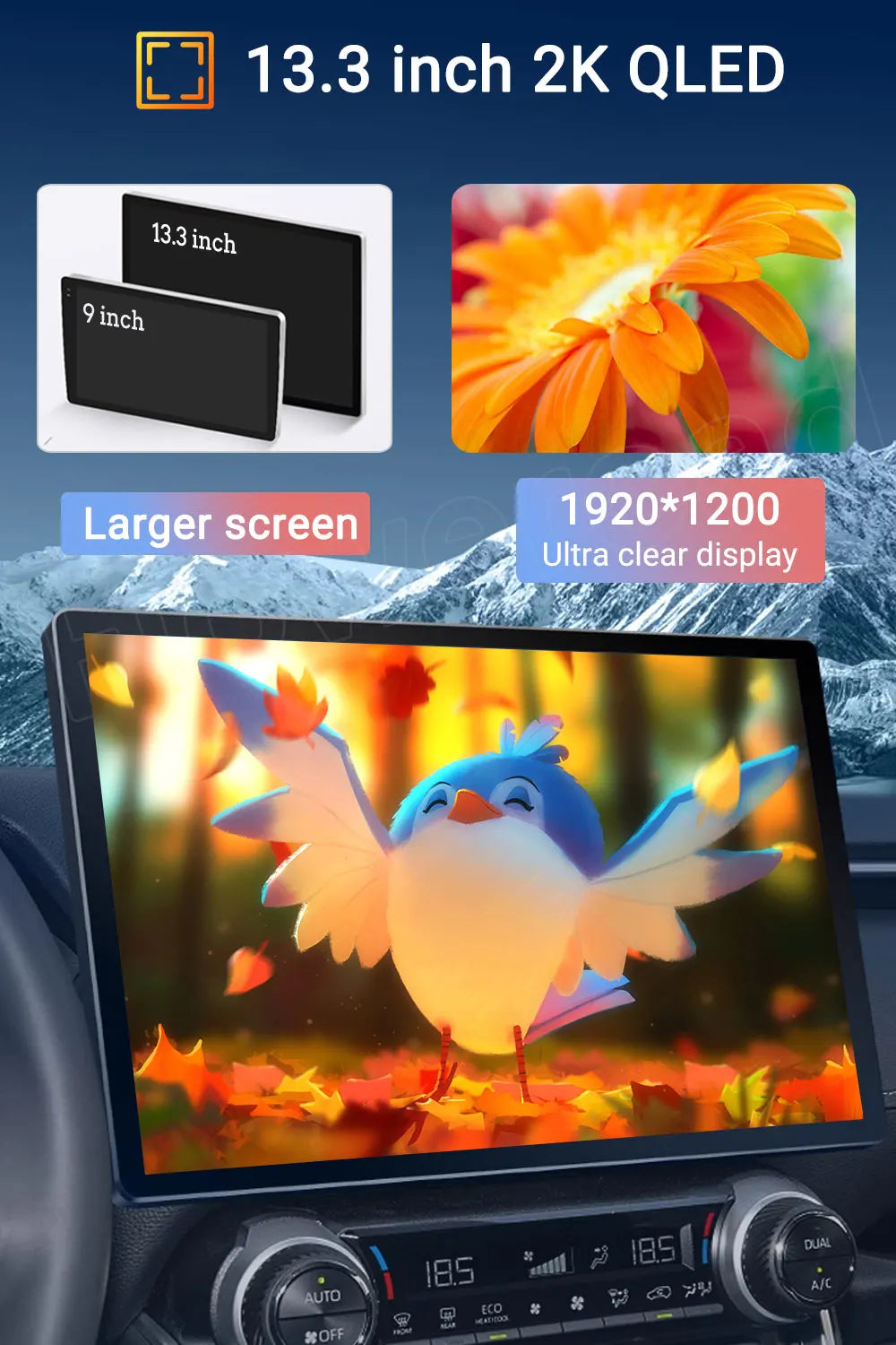 13.1 inch Media Player
