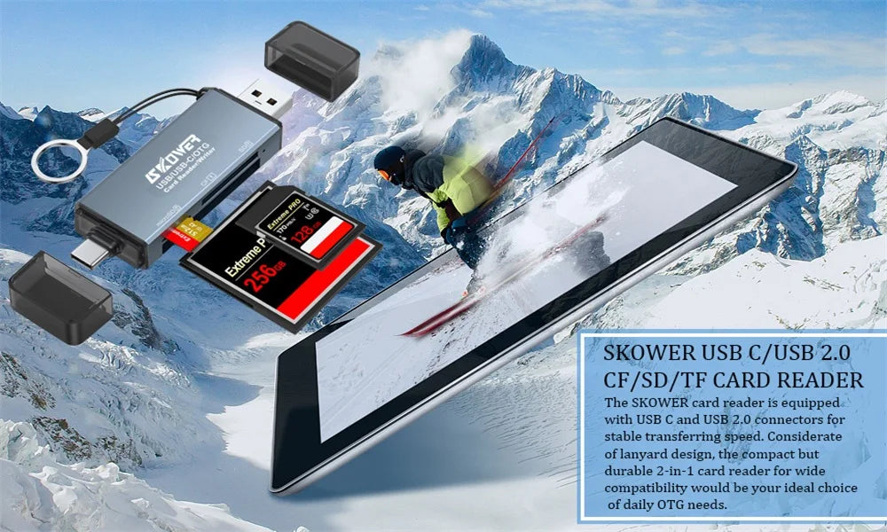 High Speed Type C Card Reader USB 3.0 Micro SD