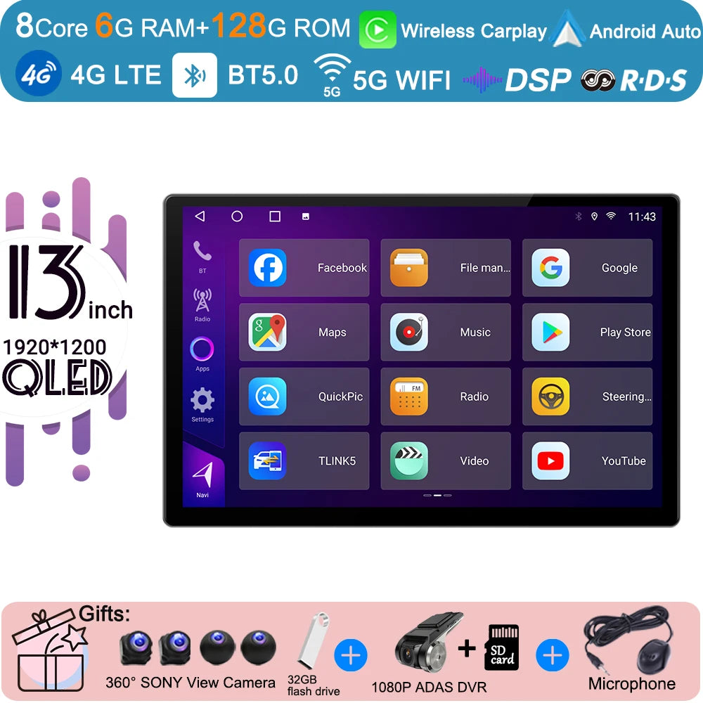 13.1 inch Media Player