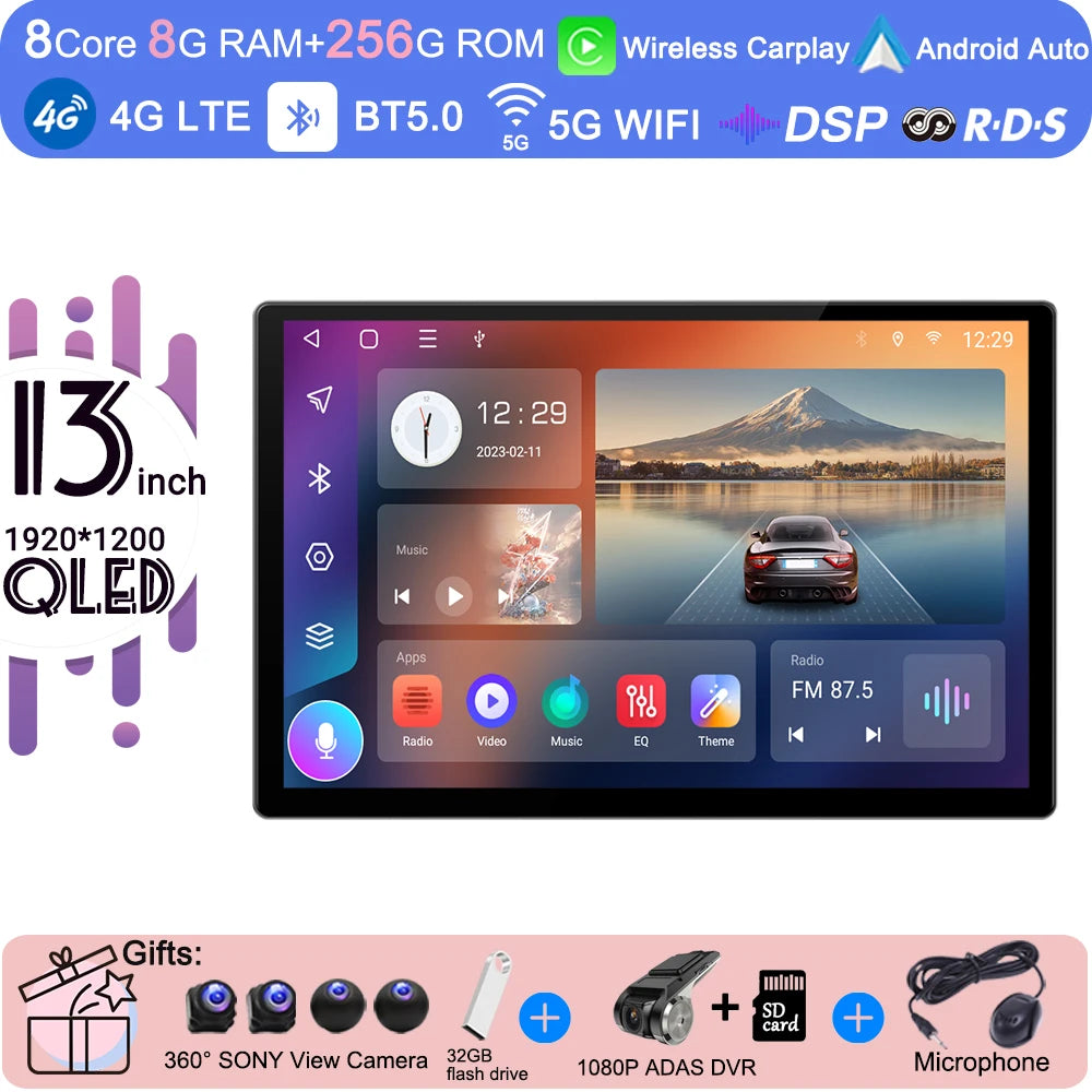 13.1 inch Media Player