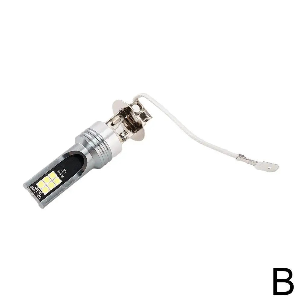 H1/H4/H7/H11 Led Headlight Bulb Kit Car Fog Light Bulbs 12V 24W High Power Auto Fog Lamp 6000K Headlamp Super Bright Bulbs