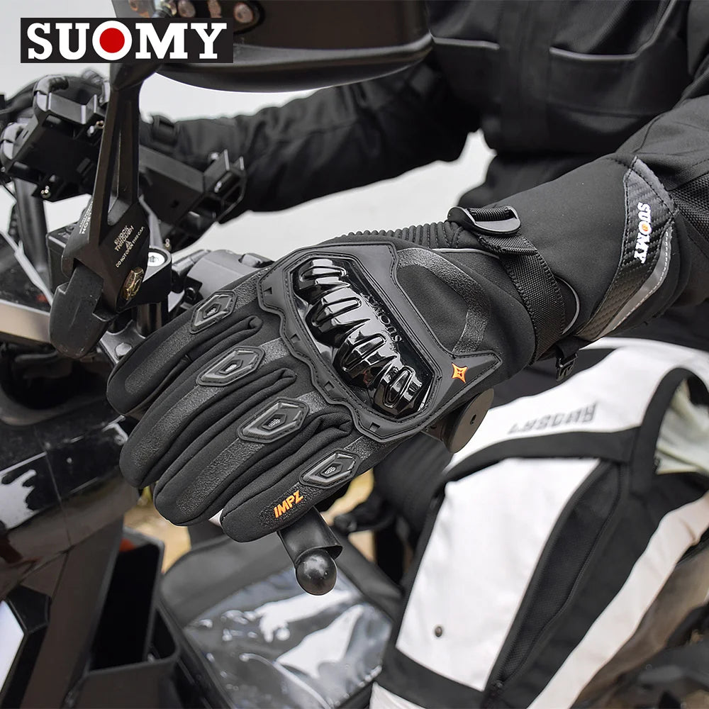 Warm, Windproof, and Waterproof Motorcycle Gloves