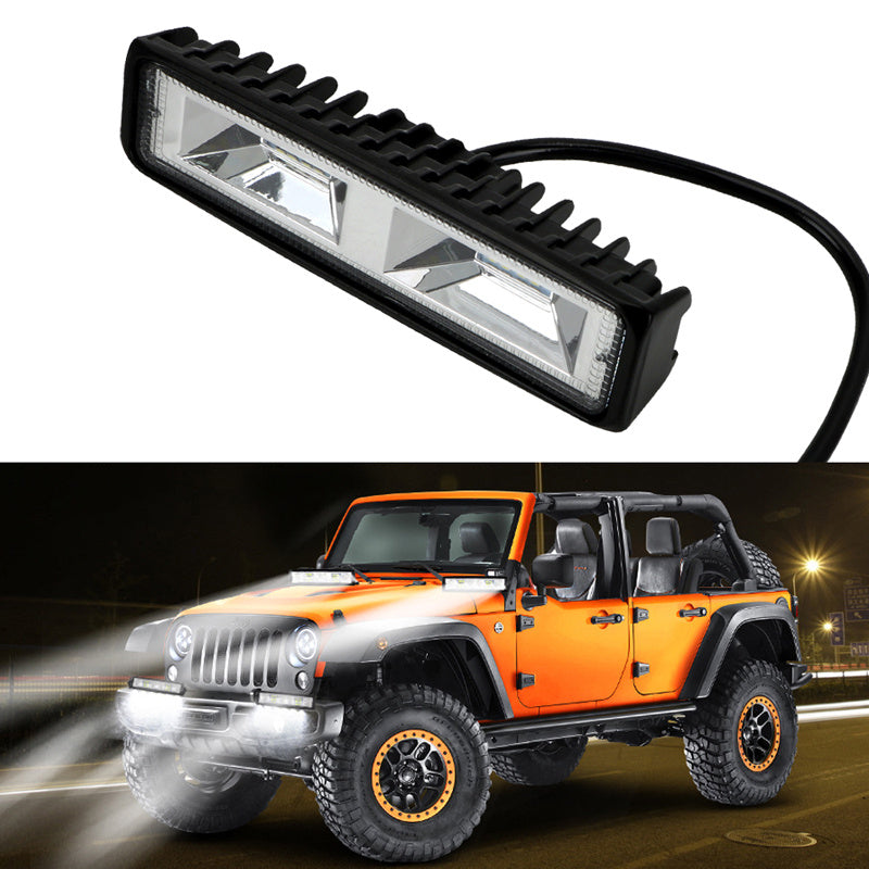 LED Headlights 12-24V For Auto Motorcycle Truck Boat Tractor Trailer Offroad Working Light 48W LED Work Light Spotlight