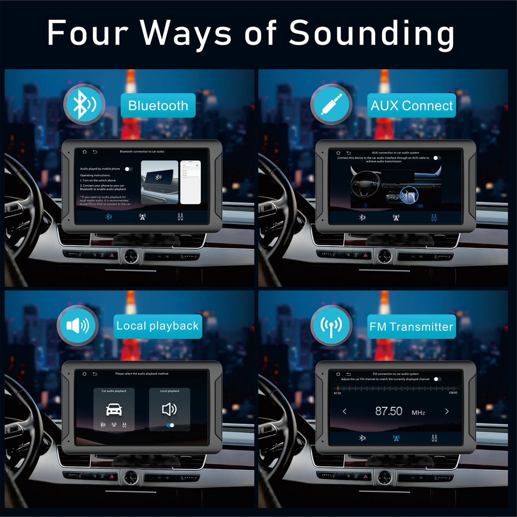 "10.26'' Wireless Car Touchscreen