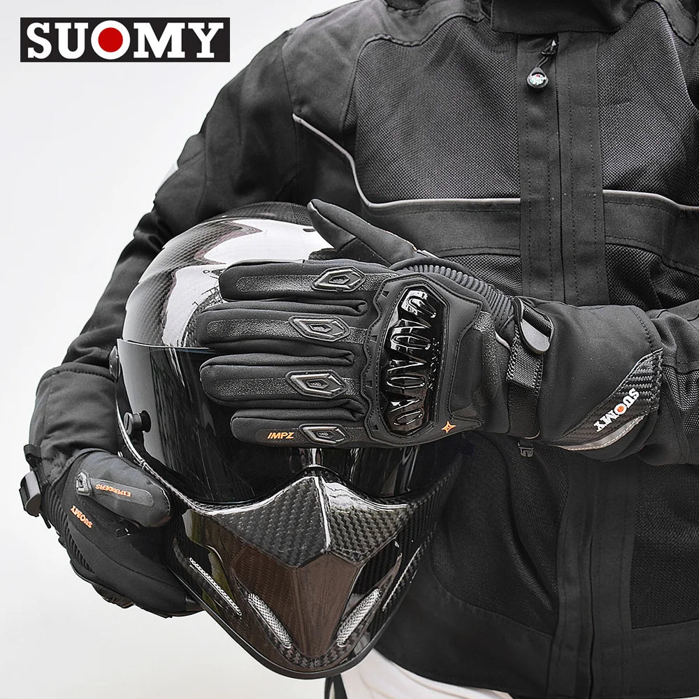Warm, Windproof, and Waterproof Motorcycle Gloves