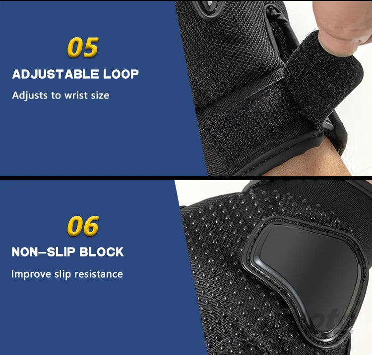 Warm, Windproof, and Waterproof Motorcycle Gloves