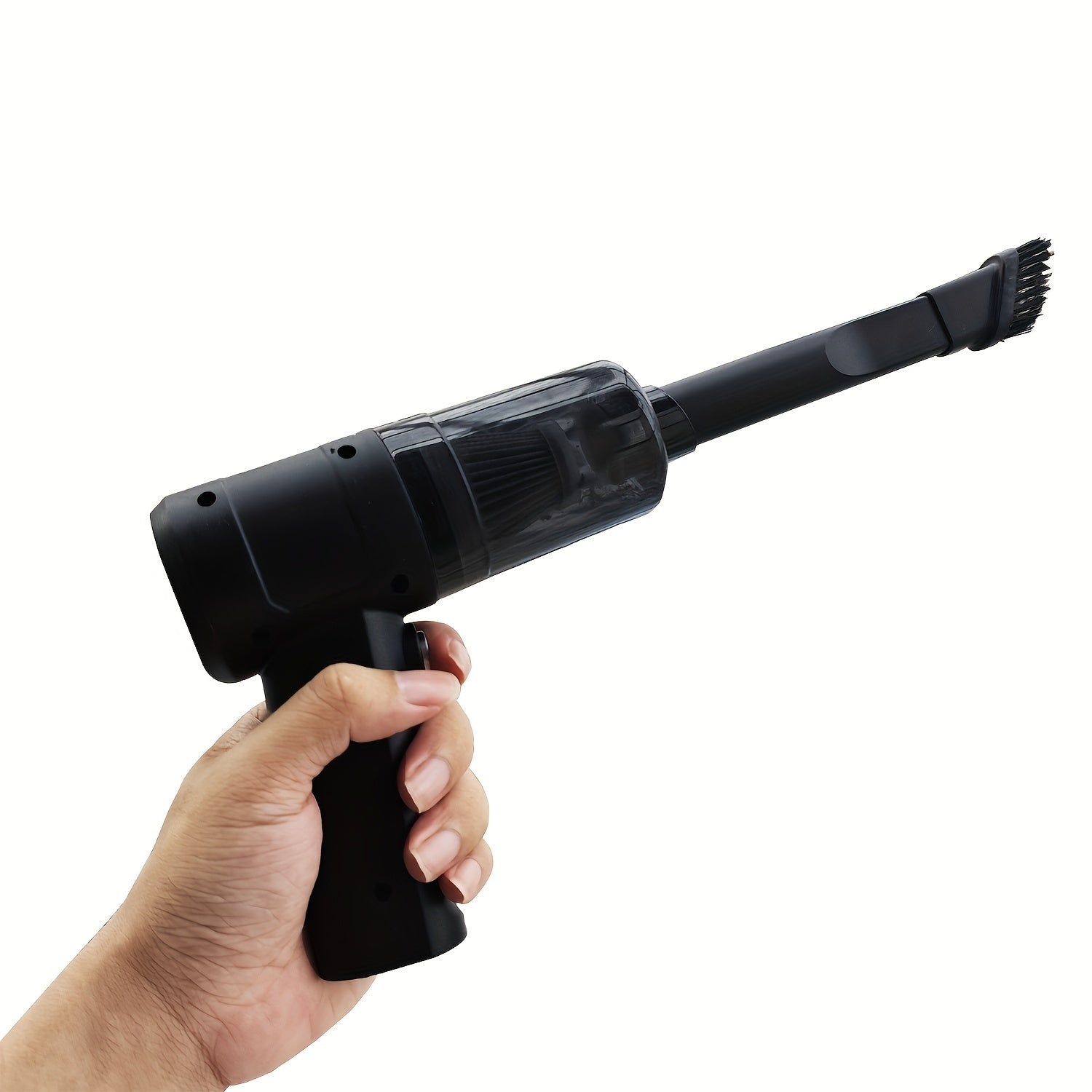 5000Pa High Suction Twin Turbine Motor Cordless Handheld Vacuum Cleaner - Portable, Cordless, Includes Crevice Tool - Perfect For Home And Car Cleaning, Pet Hair, Dust And Debris Removal